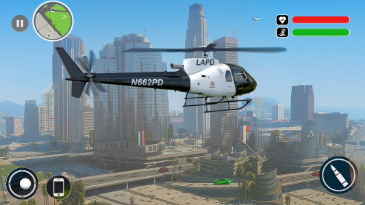 اسکرین شات 4 برنامه Police Patrol Car Chase Games