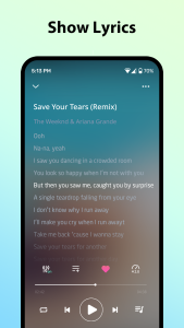 اسکرین شات 5 برنامه Music Player - MP3 Music App