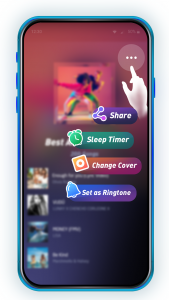 اسکرین شات برنامه Music Player - MP3 Music App 7