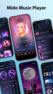 اسکرین شات 4 برنامه Music Player - MP3 Music App