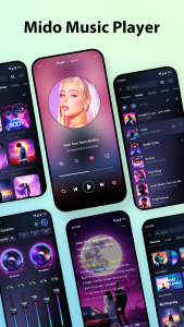 اسکرین شات 4 برنامه Music Player - MP3 Music App