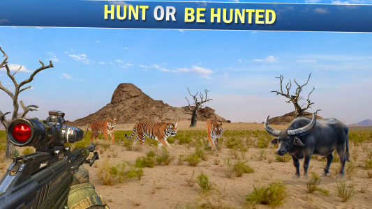 اسکرین شات 3 بازی Animals Hunting Gun Games 3D