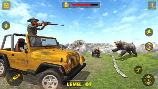 اسکرین شات بازی Bear Hunting - Teddy Bear Game 1