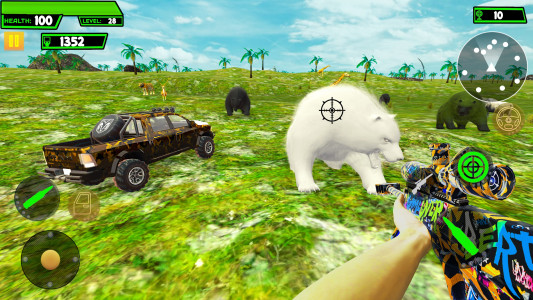 اسکرین شات 1 بازی Bear Hunting - Teddy Bear Game