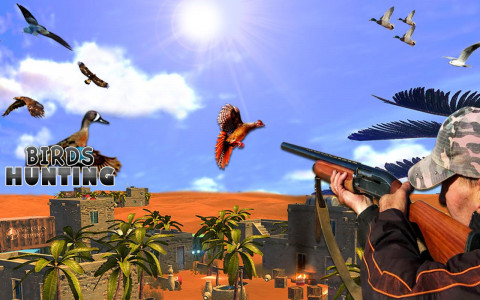 اسکرین شات 4 بازی Desert Birds Sniper Shooter 3D