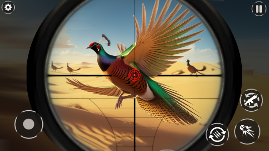 اسکرین شات 1 بازی Desert Birds Sniper Shooter 3D