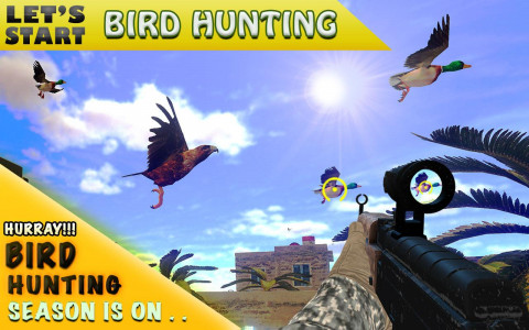 اسکرین شات بازی Desert Birds Sniper Shooter 3D 3
