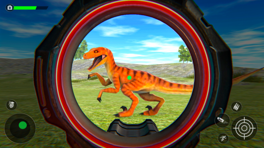 اسکرین شات بازی Bowmaster Dinosaur Hunter Game 3