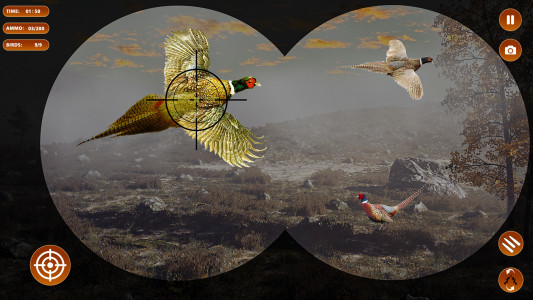 اسکرین شات 1 بازی Pheasant Shooter Birds Hunting