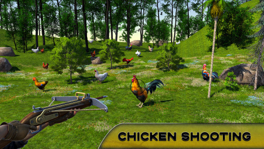 اسکرین شات 2 بازی Chicken Hunting Challenge Game