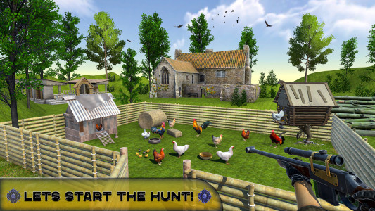 اسکرین شات 1 بازی Chicken Hunting Challenge Game