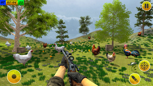 اسکرین شات 4 بازی Chicken Shoot Sniper Hunting