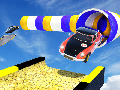 اسکرین شات بازی Classics Car Stunts Mega Ramps 2