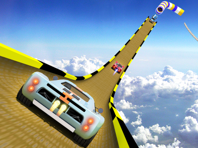 اسکرین شات 3 بازی Classics Car Stunts Mega Ramps