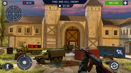 اسکرین شات بازی Counter Terrorist Gun Strike 3