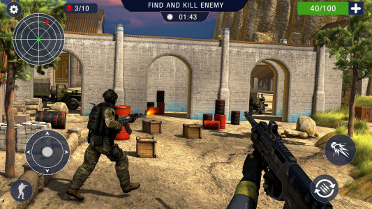 اسکرین شات بازی Counter Terrorist Gun Strike 4