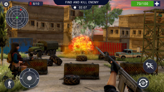 اسکرین شات بازی Counter Terrorist Gun Strike 1