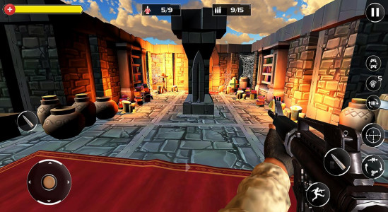 اسکرین شات بازی FPS Shooting Game: CS Offline 1