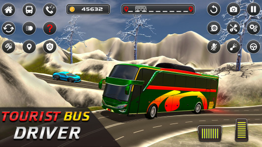 اسکرین شات برنامه GT Bus Simulator Drive Tourist 3