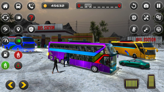 اسکرین شات برنامه GT Bus Simulator Drive Tourist 4
