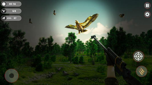 اسکرین شات بازی Birds Hunting Sniper Shooting 2