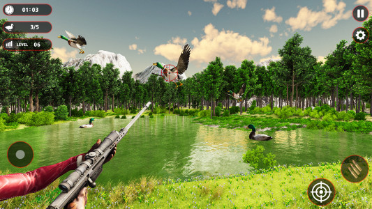اسکرین شات بازی Birds Hunting Sniper Shooting 1