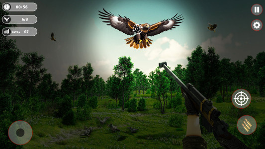اسکرین شات 2 بازی Birds Hunting Sniper Shooting