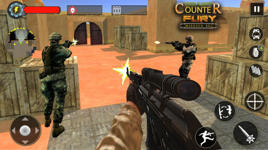 اسکرین شات بازی Counter Mission Strike Games 1