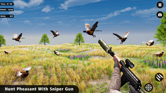 اسکرین شات بازی Pheasant Birds Hunting Games 3