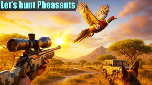 اسکرین شات 1 بازی Pheasant Birds Hunting Games