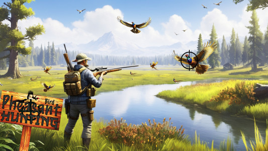 اسکرین شات 1 بازی Pheasant Birds Hunting Games