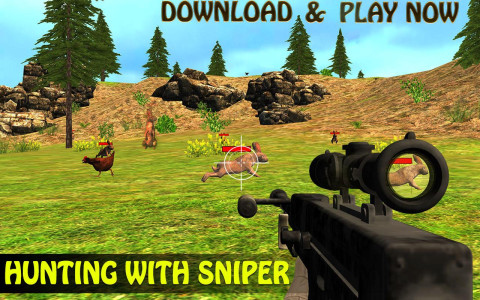 اسکرین شات 2 بازی Rabbit Hunting Sniper Shooting