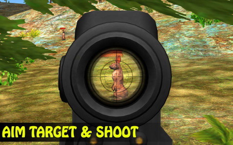 اسکرین شات 4 بازی Rabbit Hunting Sniper Shooting