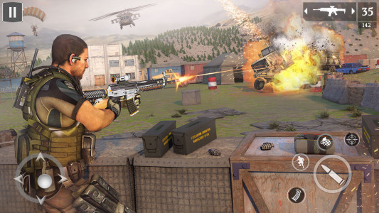 اسکرین شات بازی 3D Gun Shooting Games Offline 3