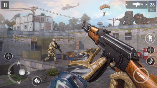 اسکرین شات بازی 3D Gun Shooting Games Offline 1