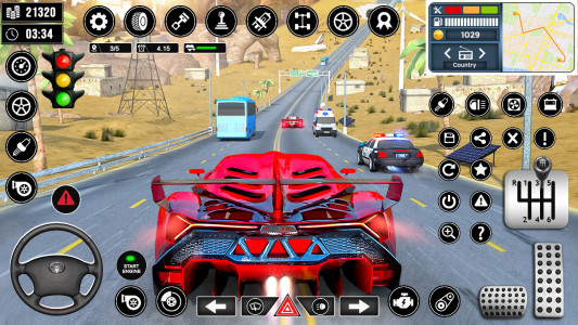 اسکرین شات بازی Car Racing Game - Car Games 3D 1