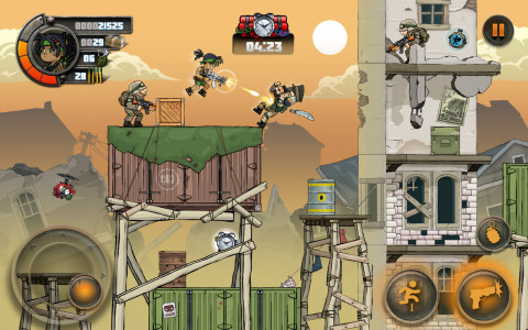 اسکرین شات بازی Metal Soldiers 3 1