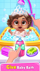 اسکرین شات 1 بازی BabySitter: Baby Care Games