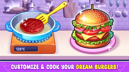 اسکرین شات 2 بازی Fast Food Cooking Games
