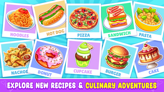 اسکرین شات 6 بازی Fast Food Cooking Games