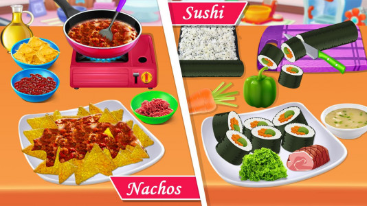 اسکرین شات بازی Fast Food Cooking Games 3