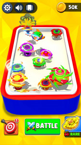 اسکرین شات بازی Spin Battle 3D 2