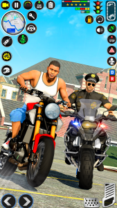 اسکرین شات بازی Police Motor Bike Crime Chase 4