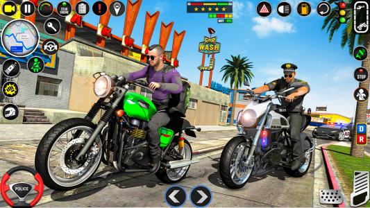 اسکرین شات بازی Police Motor Bike Crime Chase 2