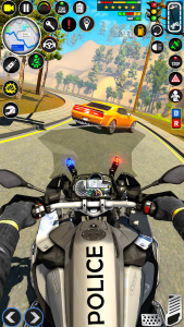 اسکرین شات بازی Police Motor Bike Crime Chase 3