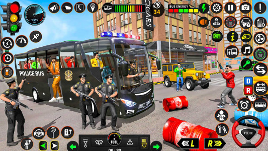 اسکرین شات بازی Police Bus Simulator: Bus Game 6