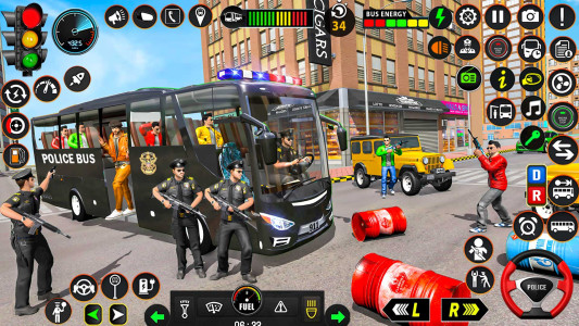 اسکرین شات 6 بازی Police Bus Simulator: Bus Game