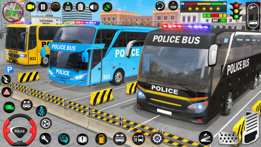 اسکرین شات بازی Police Bus Simulator: Bus Game 5