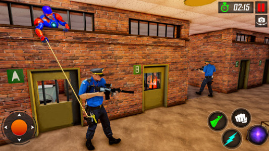 اسکرین شات 4 بازی Police Speed Hero Prison Escape Games