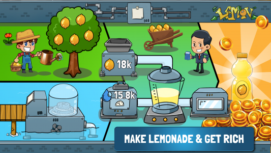 اسکرین شات بازی Idle Lemonade Tycoon Empire 3